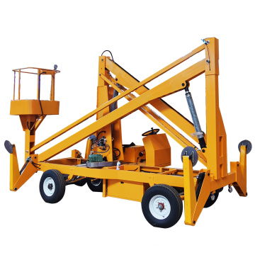 12m mobile boom lift self propelled articulating boom lifts